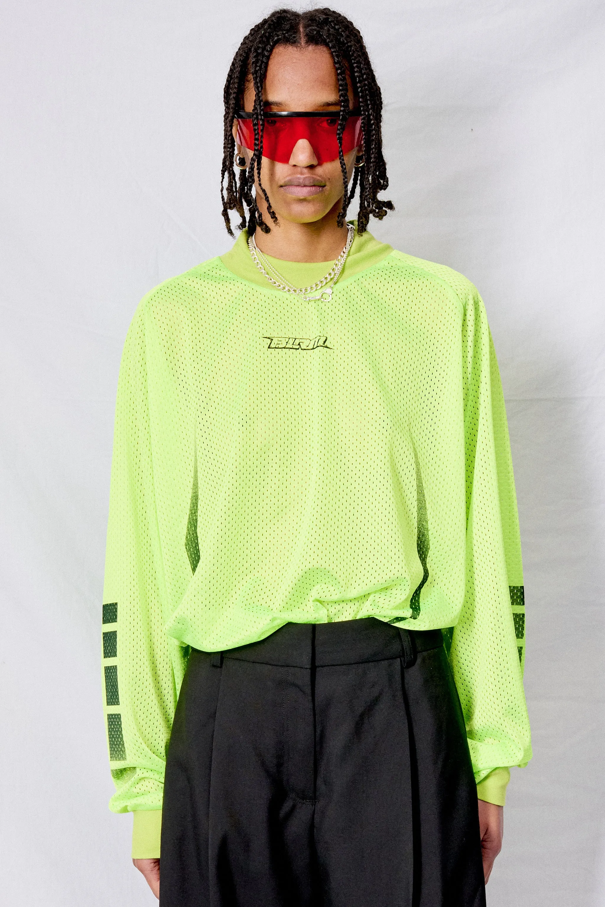 Lime Petrol Long Sleeve T-Shirt