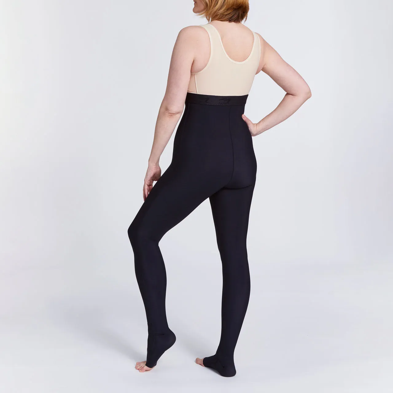 Lipedema Early-State Everyday Management Legging with FlexFit Comfort Ankle™ | 15-20 mmHg | Style No. LIEMLES