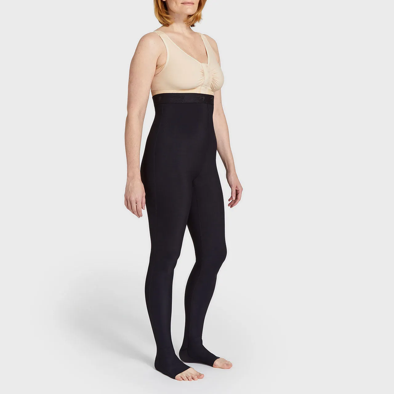 Lipedema Early-State Everyday Management Legging with FlexFit Comfort Ankle™ | 15-20 mmHg | Style No. LIEMLES