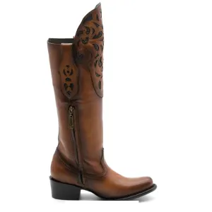 Los Altos Boots Womens #3858351 Ladies High Top Boot | Style California Boots | Color Honey