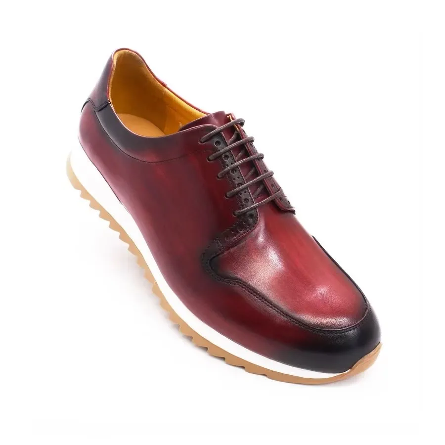 Luxury Artisan Hand-Painted Leather Casual Shoes