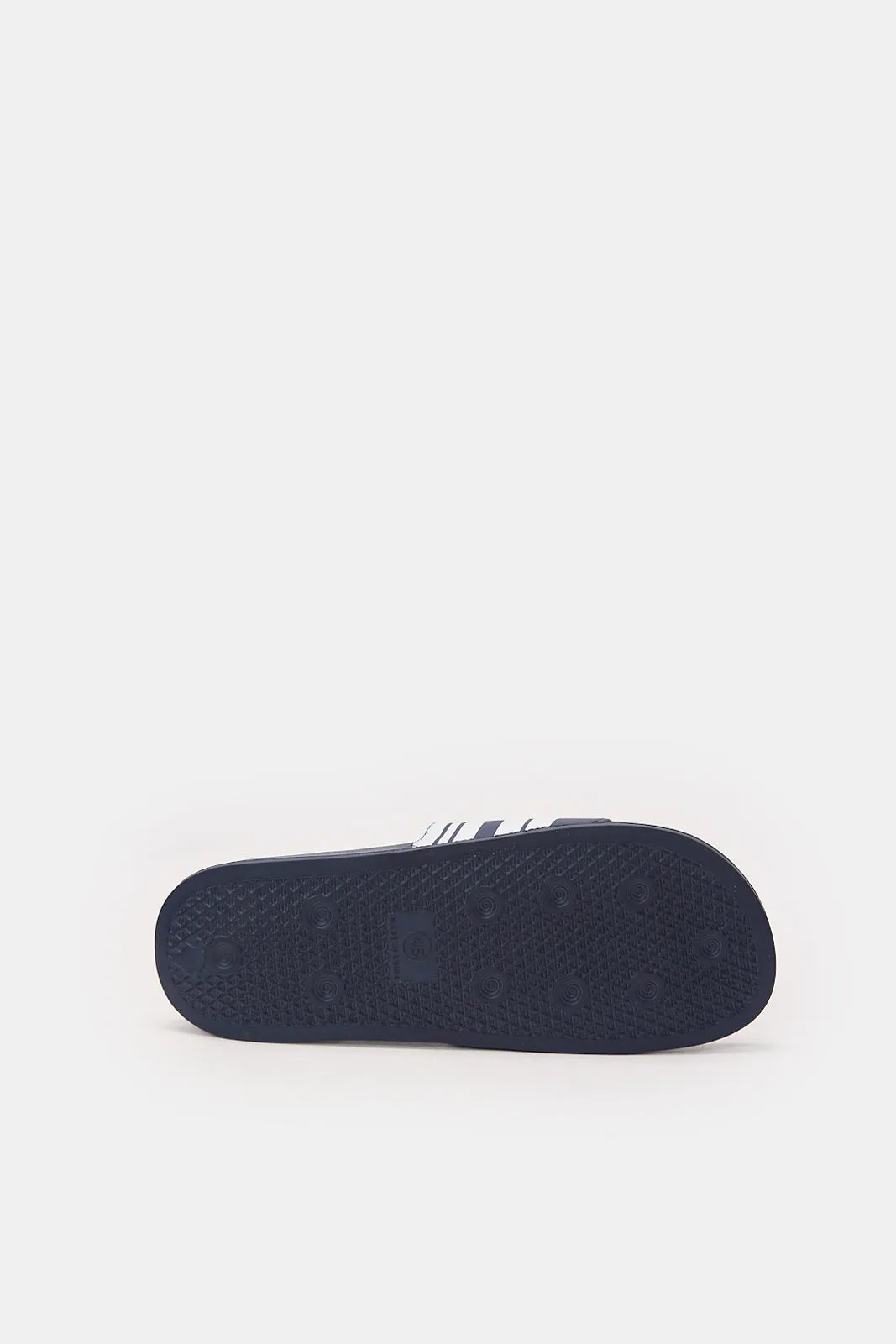 Men Navy Padded Slide