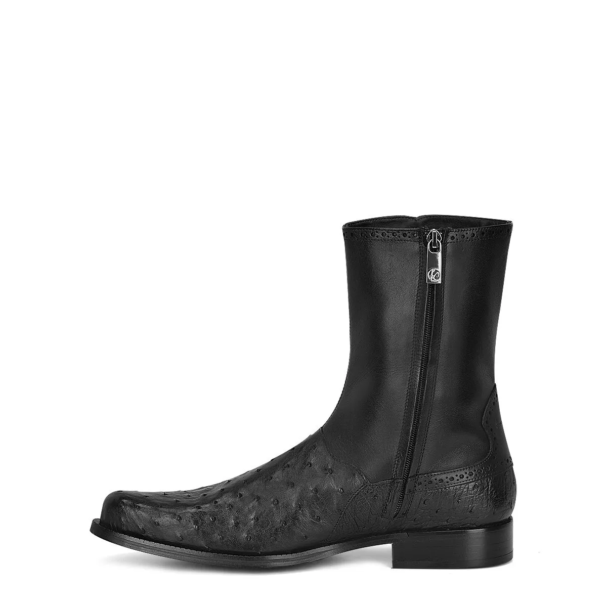 Men's Ostrich Urban Short Dress Boots