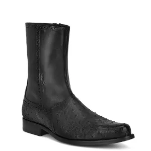 Men's Ostrich Urban Short Dress Boots