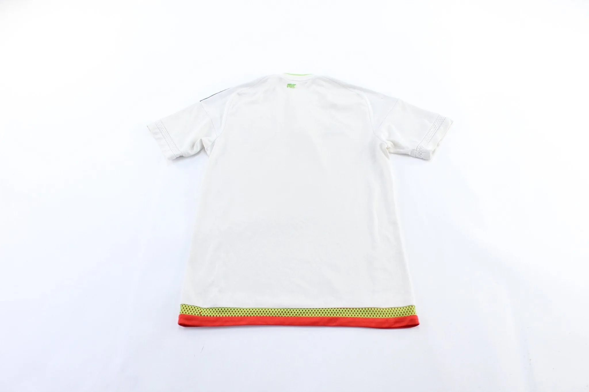 Mexico Embroidered Patch Striped Soccer Jersey