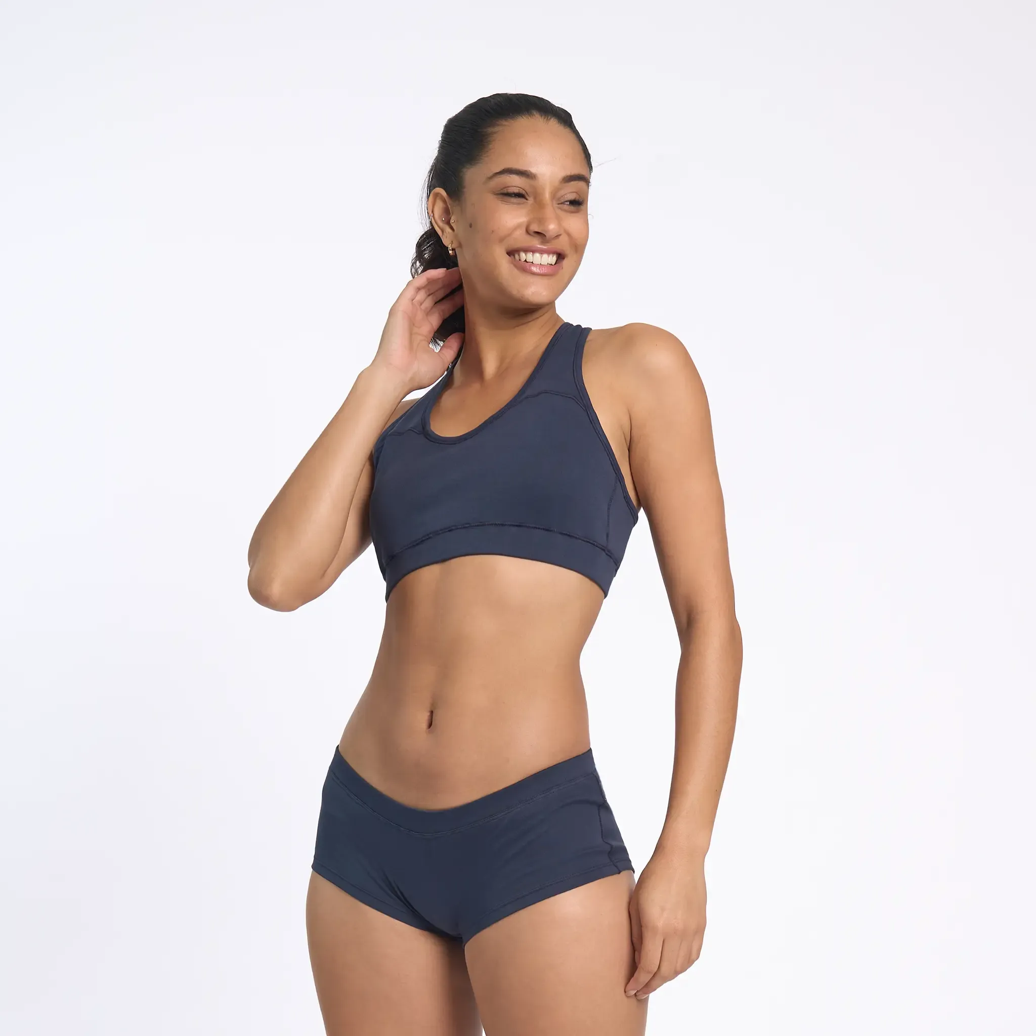 Mix 3 Pack - Women's Organic Pima Cotton Bralette & 2 Panties