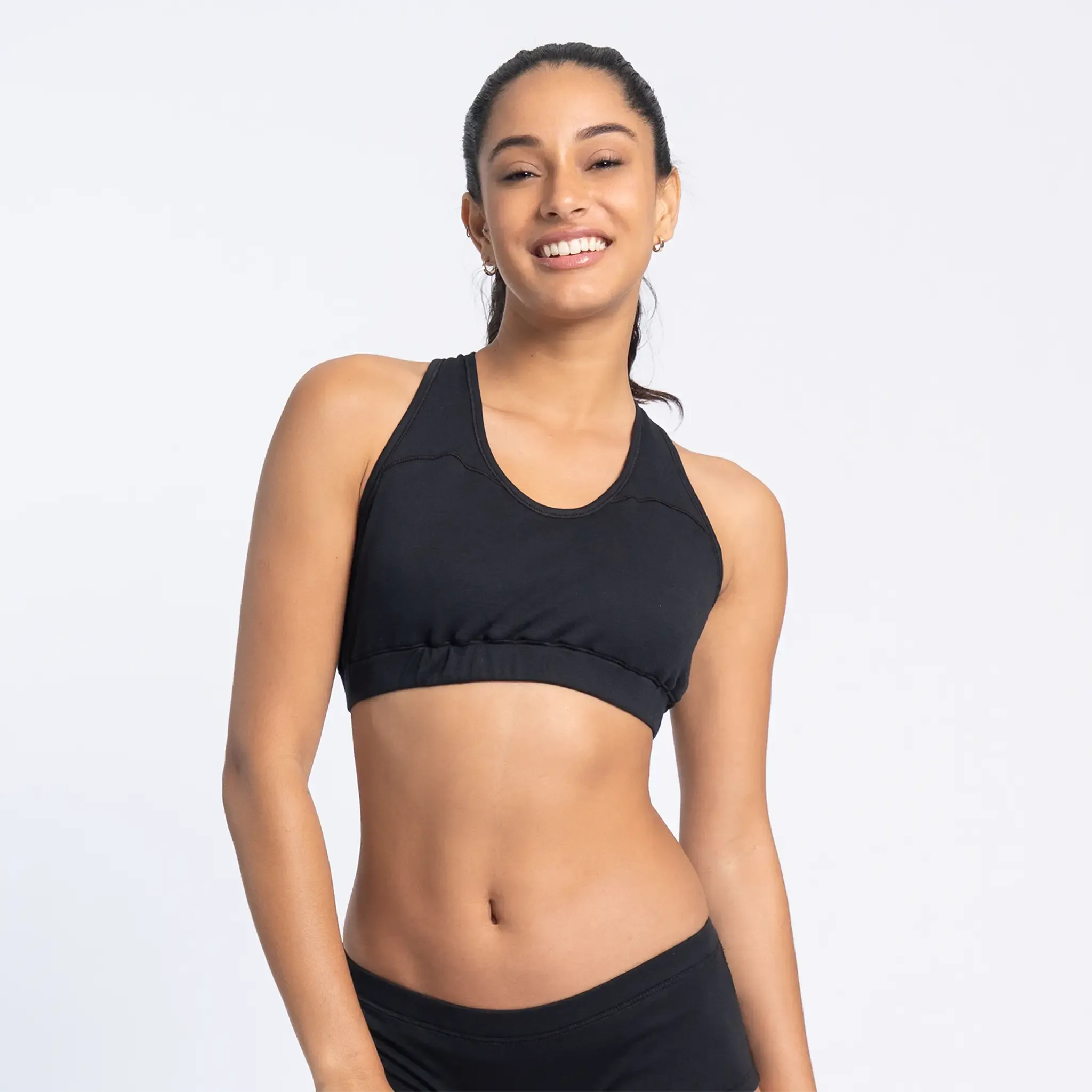 Mix 3 Pack - Women's Organic Pima Cotton Bralette & 2 Panties