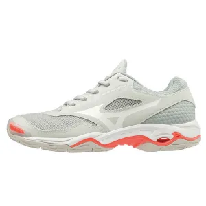 Mizuno Wave Phantom 2 Nb Womens | Glaciergray/Wht/Fierycor