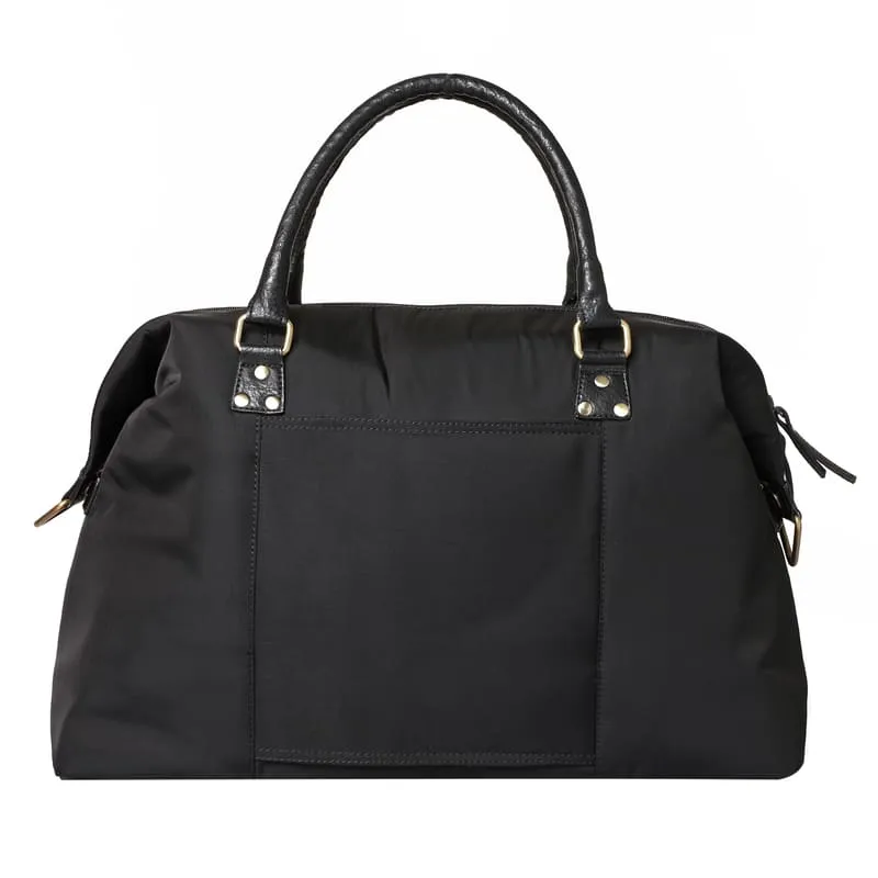 Mona B Unisex Duffel Gym Travel and Sports Bag: Milan Black