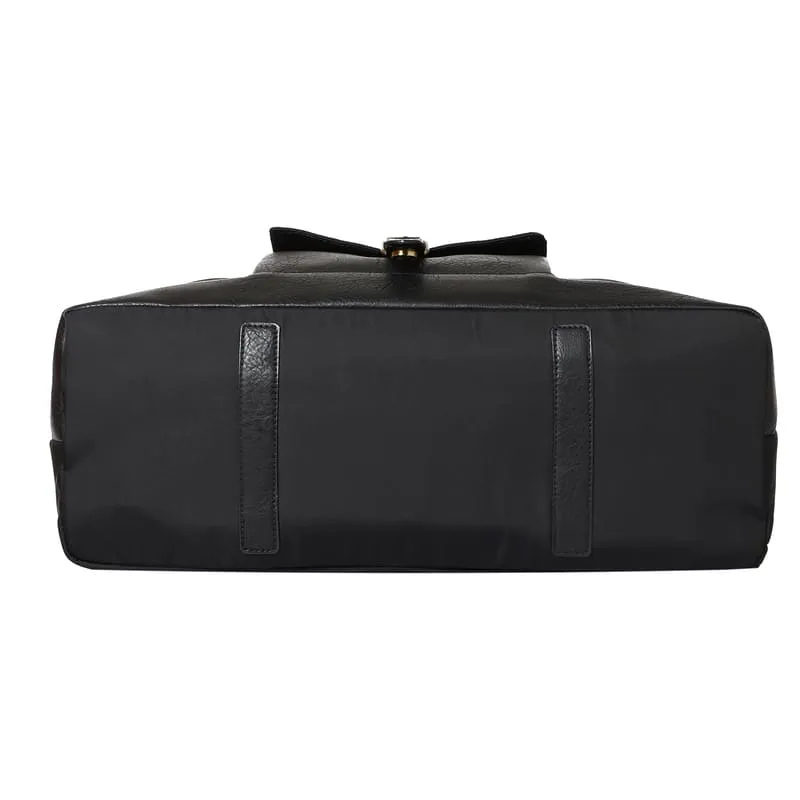 Mona B Unisex Duffel Gym Travel and Sports Bag: Milan Black