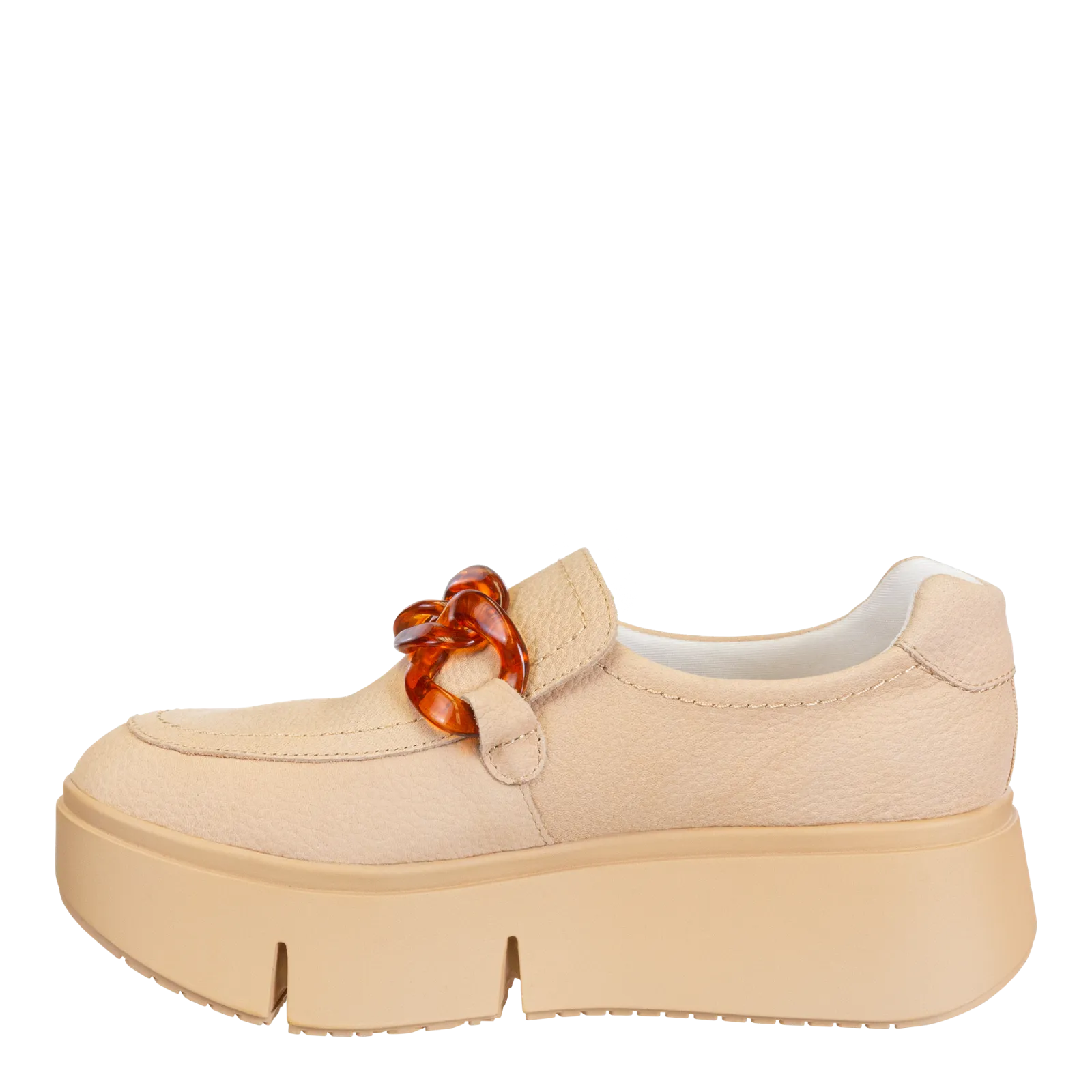 NAKED FEET - PRINCETON in BEIGE Platform Sneakers