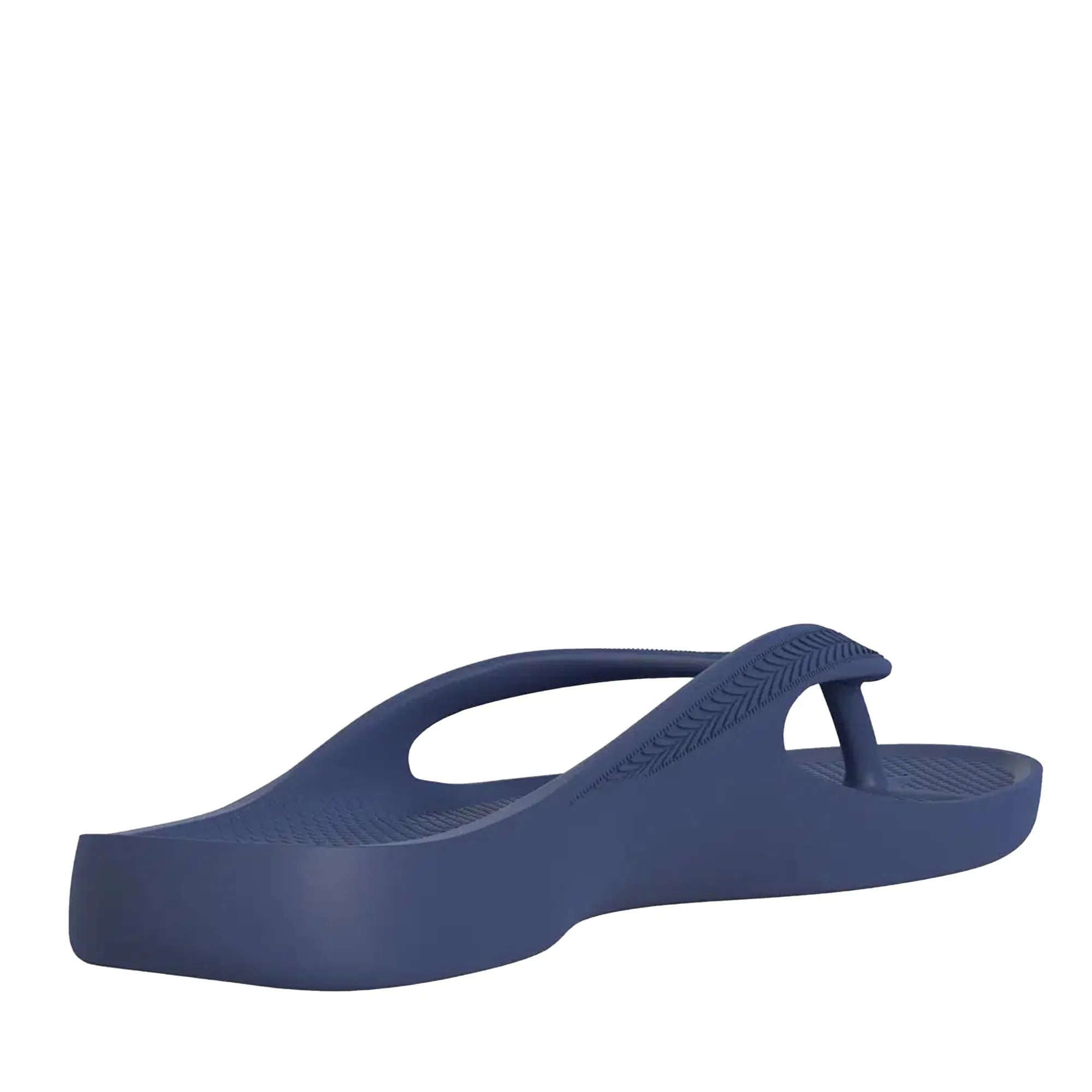 Navy Blue Arch Support Orthotic Unisex Thongs