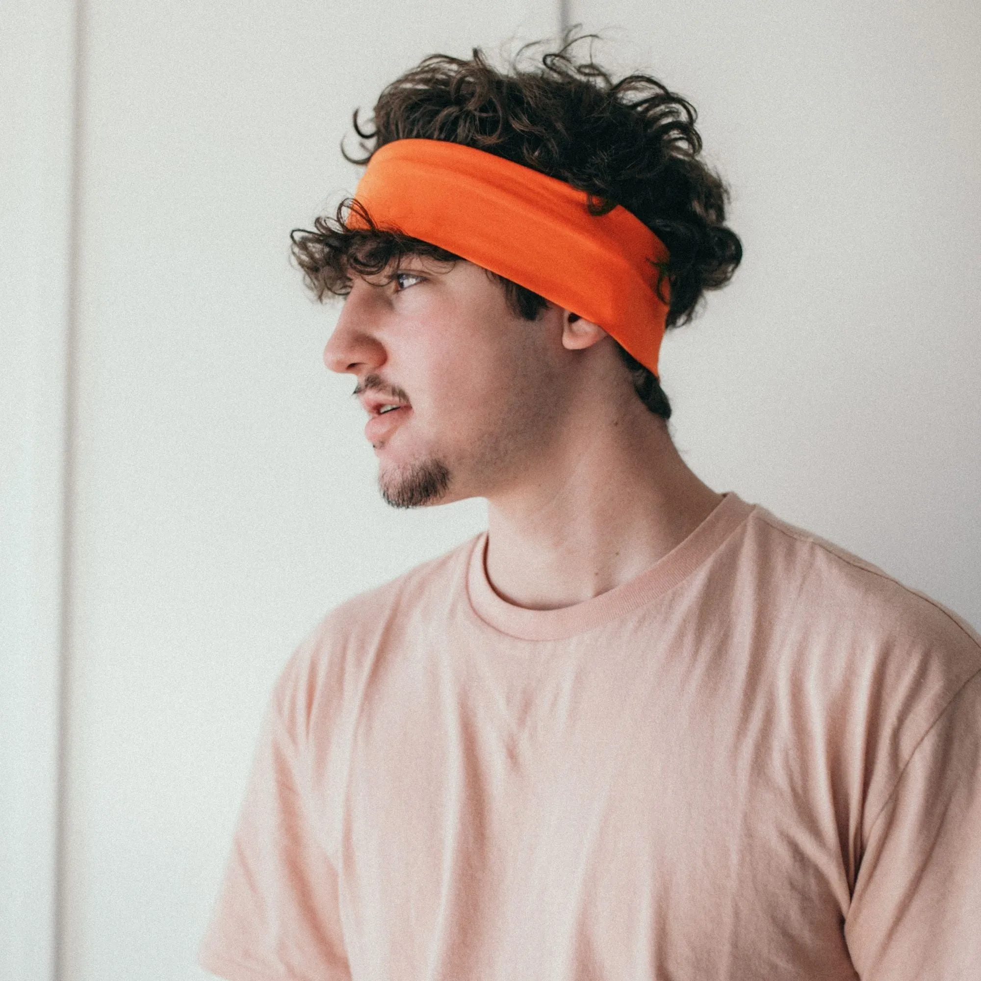 Orange Wide Headband