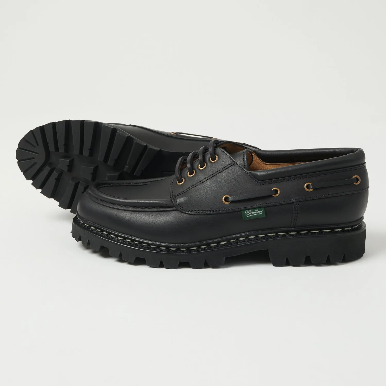 Paraboot Chimey Derby Shoe - Lis Noir Ink