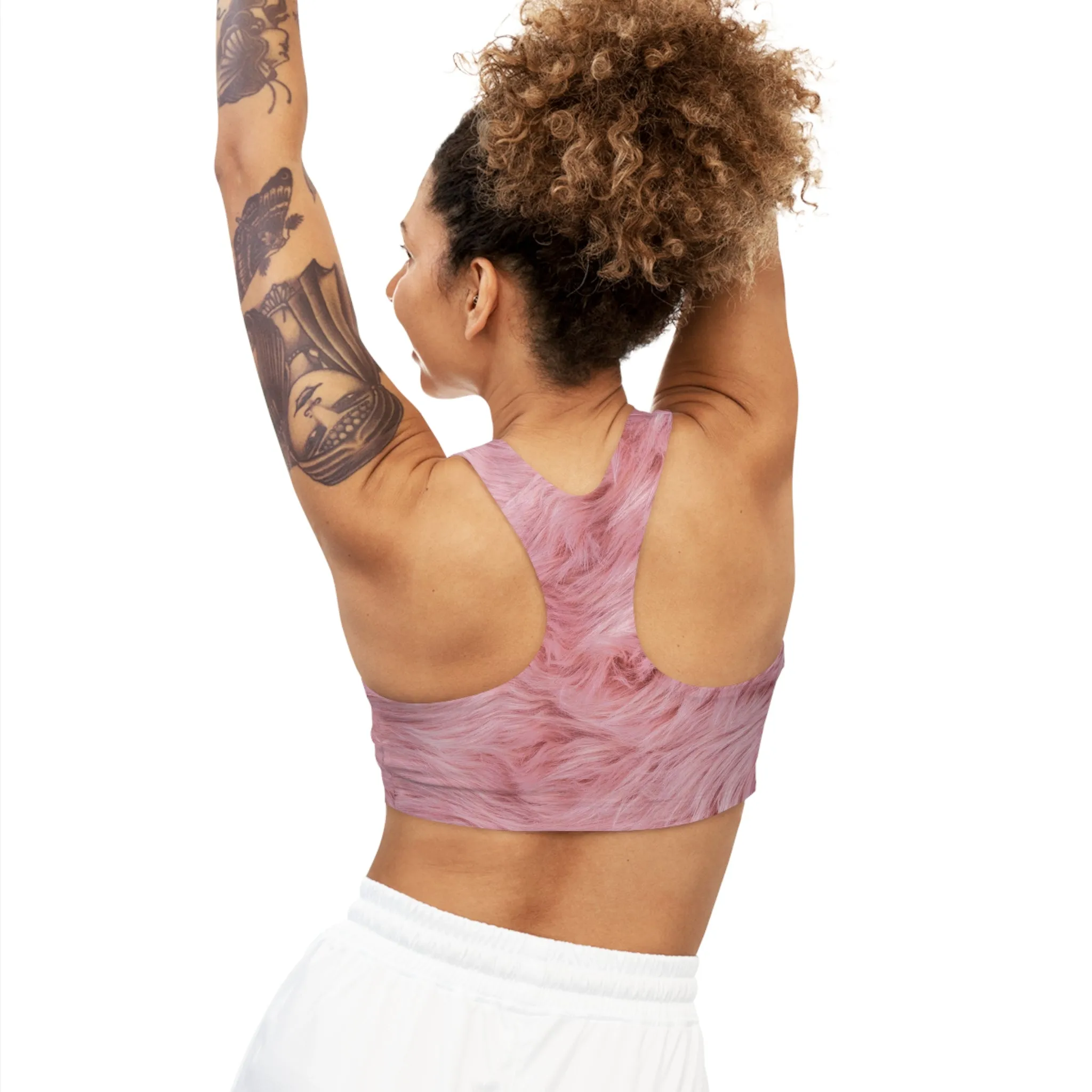 Pink Teddy - Inovax Seamless Sports Bra