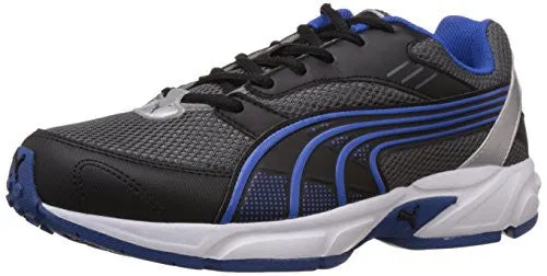 Puma Men's 18877215 Dark Grey and Blue Running Shoes - 7 UK/India (40.5 EU)