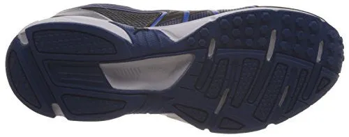 Puma Men's 18877215 Dark Grey and Blue Running Shoes - 7 UK/India (40.5 EU)