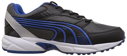 Puma Men's 18877215 Dark Grey and Blue Running Shoes - 7 UK/India (40.5 EU)