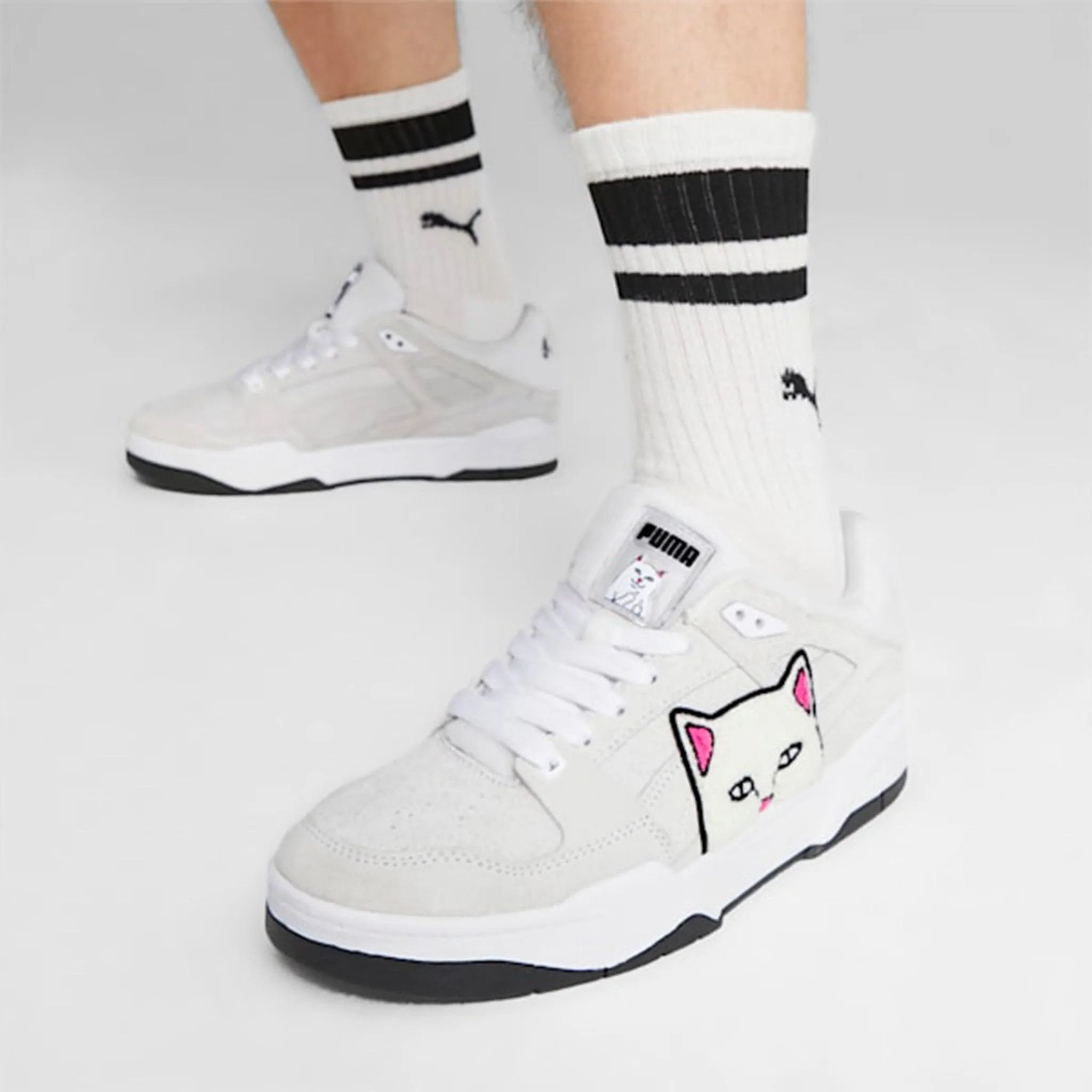 PUMA x RIPNDIP Slipstream Sneakers (White)