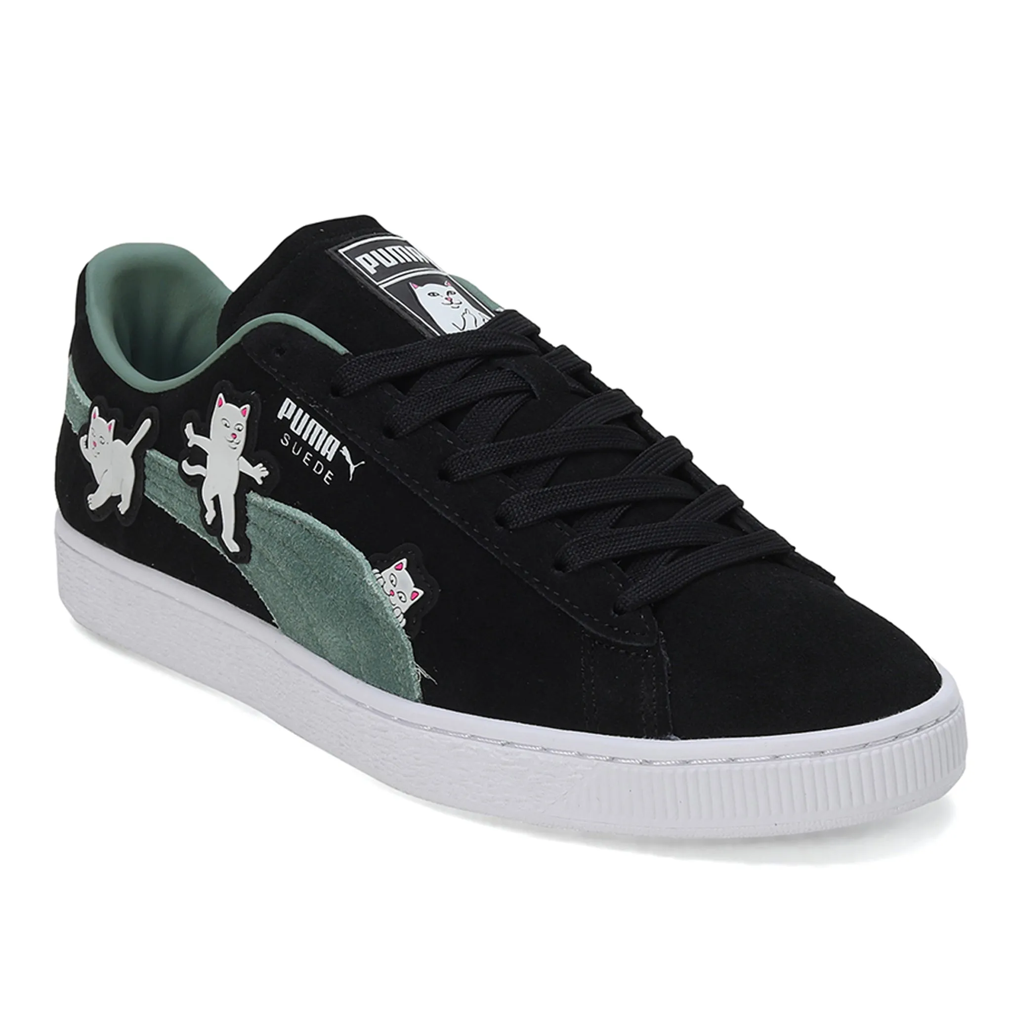 PUMA x RIPNDIP Suede Sneakers (Black)