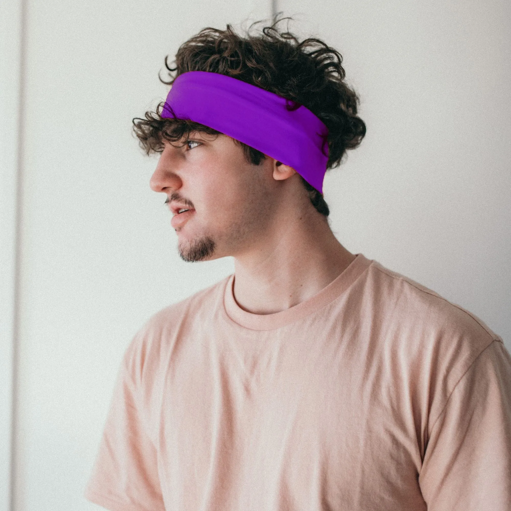 Purple Wide Headband