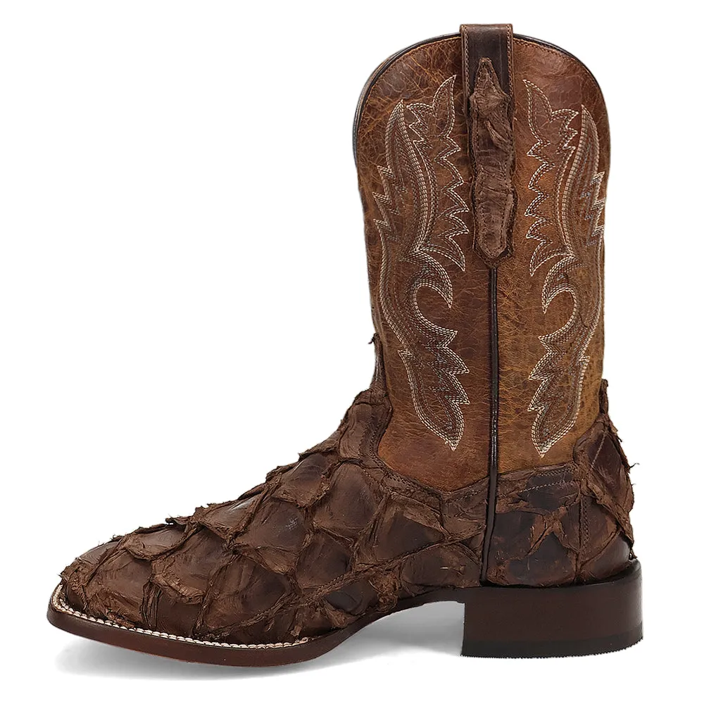 Raymond Pirarucu Square Toe Cowboy Boots