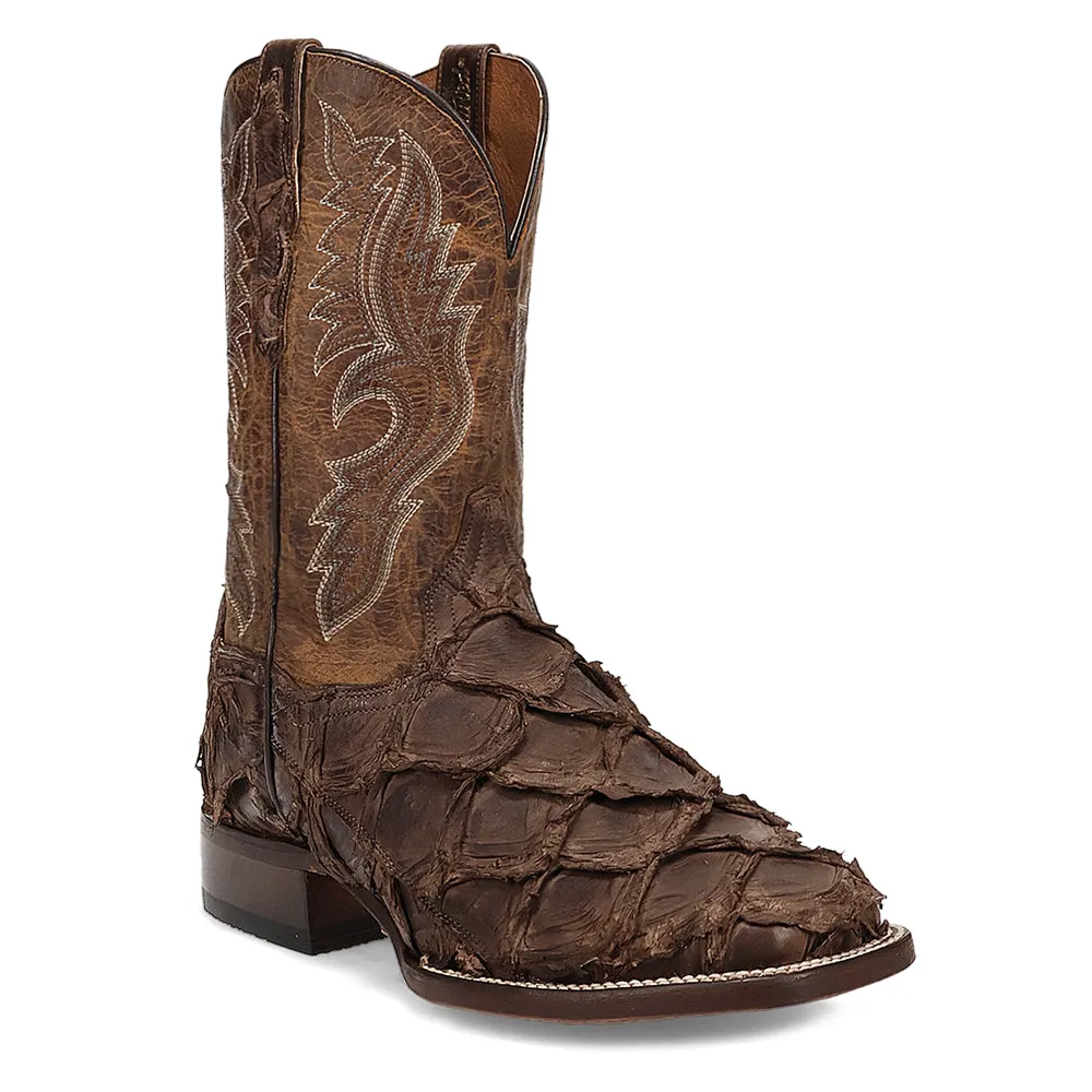 Raymond Pirarucu Square Toe Cowboy Boots