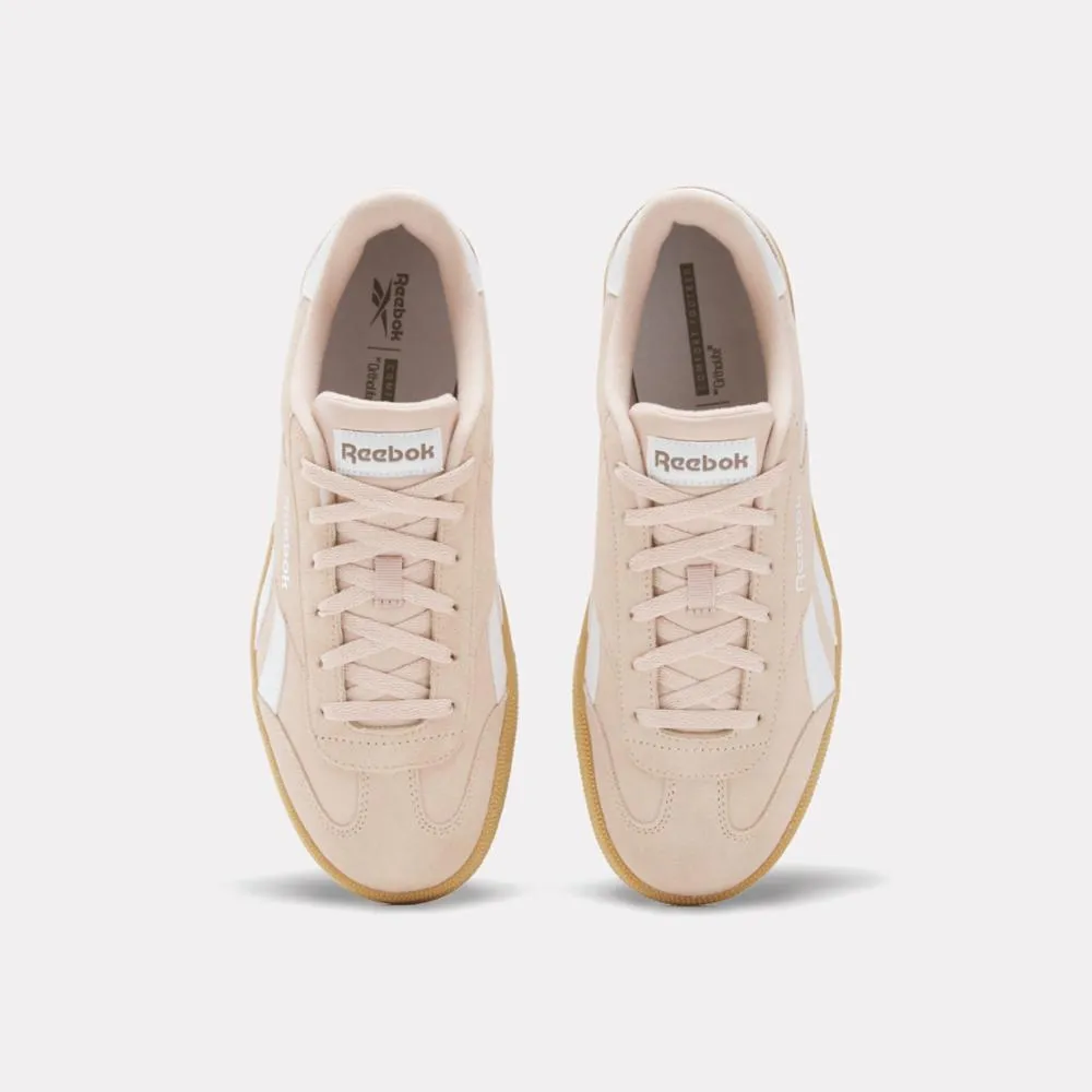 Reebok Footwear Men Reebok Smash Edge Shoes PINKSTUCCO/WHITE/GUM