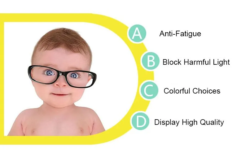 Reven Jate Unisex Children's Full Rim Square Tr 90 Silicone Eyeglasses 5688