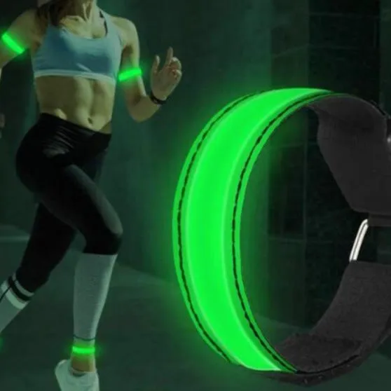 Safety Night Running Wrist Band LED Light