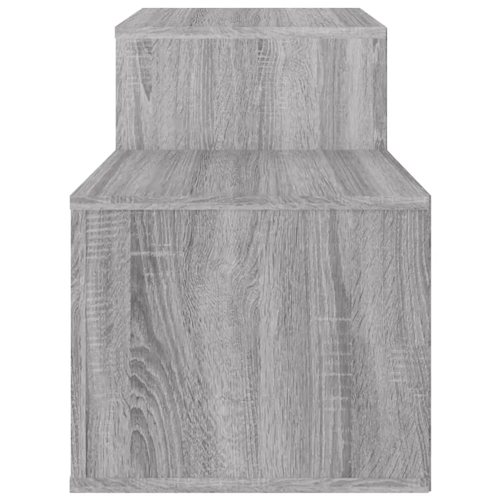 Shoe Cabinet Grey Sonoma 150x35x45 cm Engineered Wood