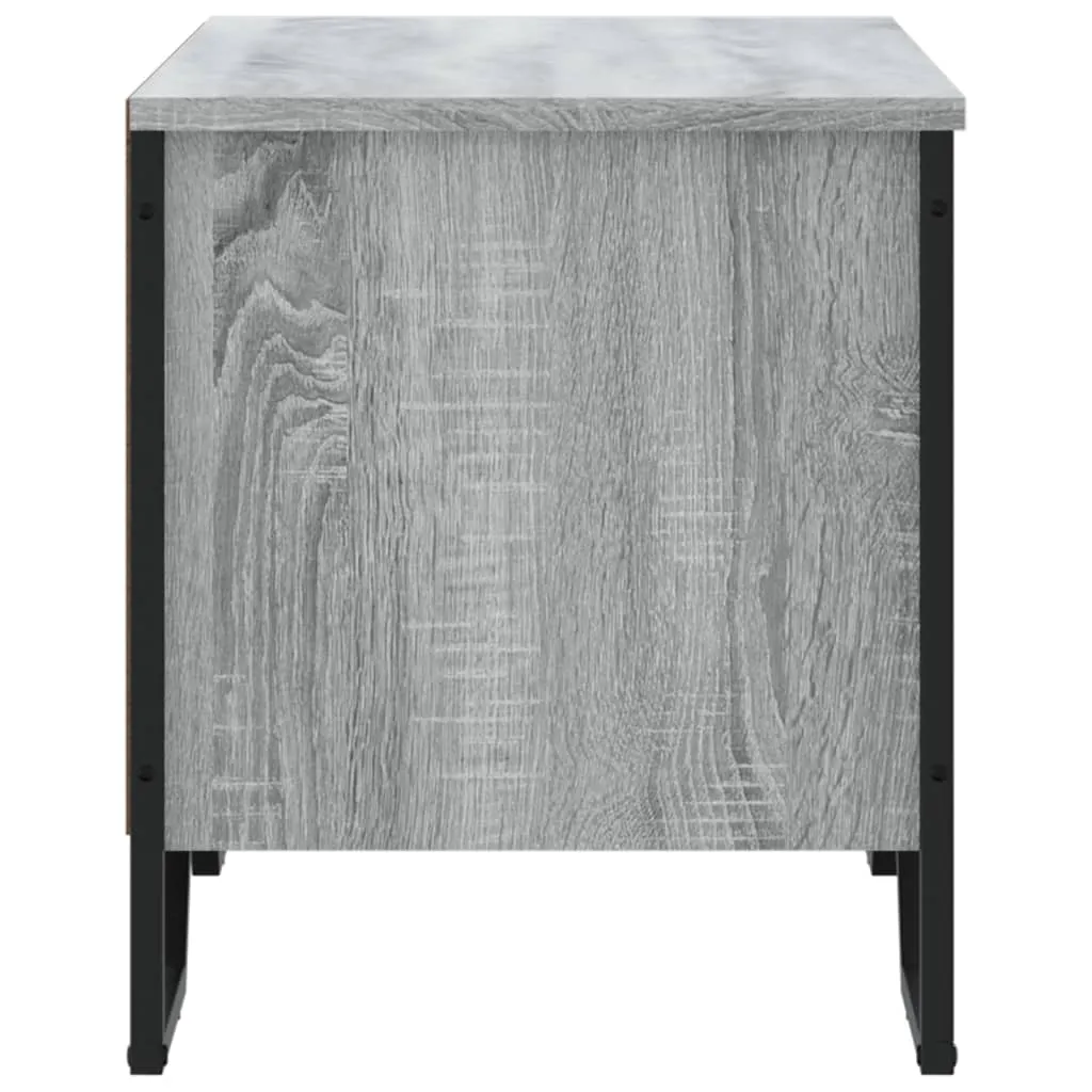 Shoe Cabinet Grey Sonoma 90x38x45.5 cm Engineered Wood