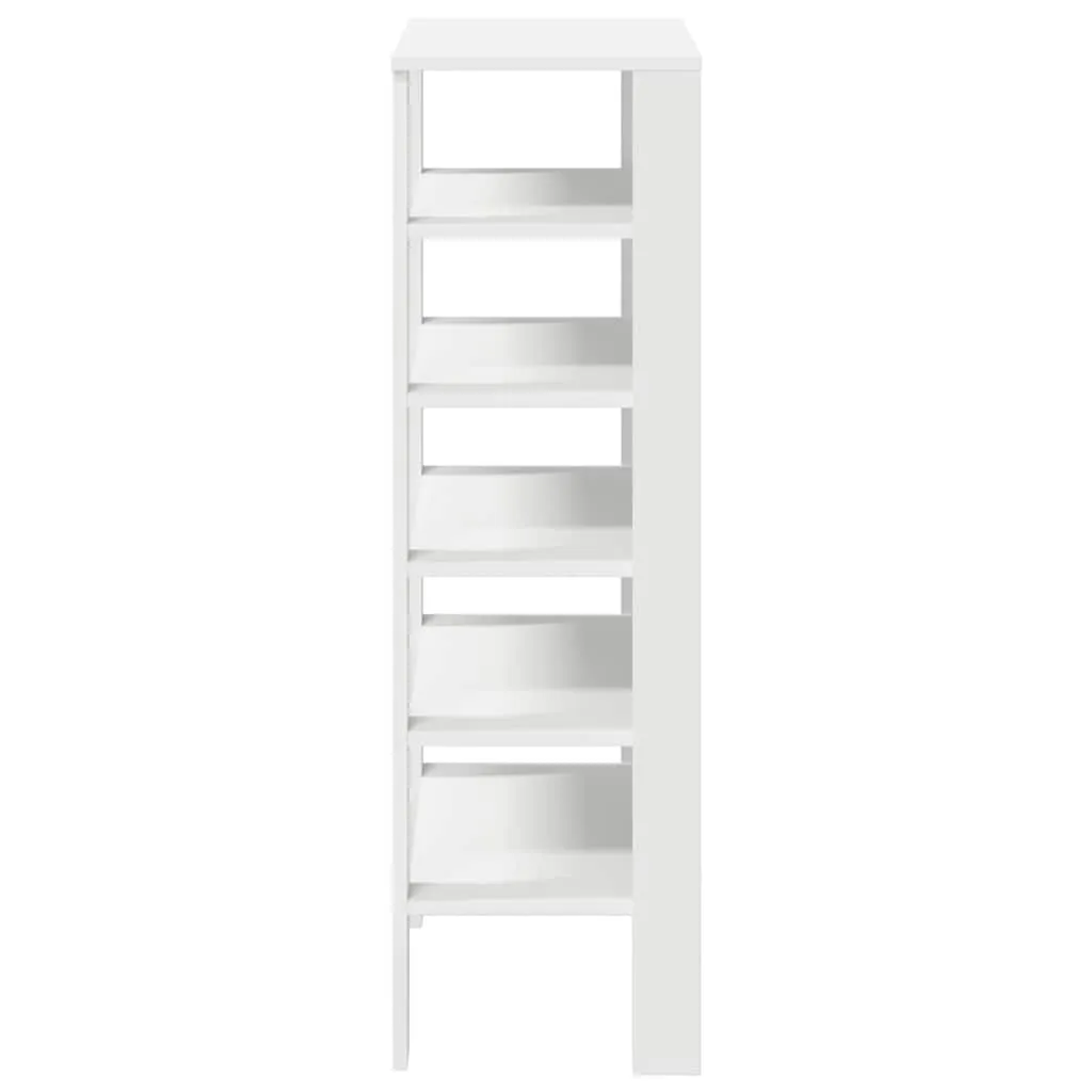 Shoe Rack White 61x32x105 cm Engineered Wood