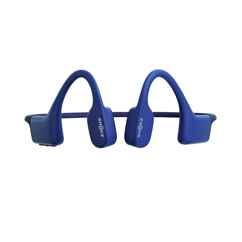 Shokz Openswim Headphones Wireless Neck-Band Sports Blue