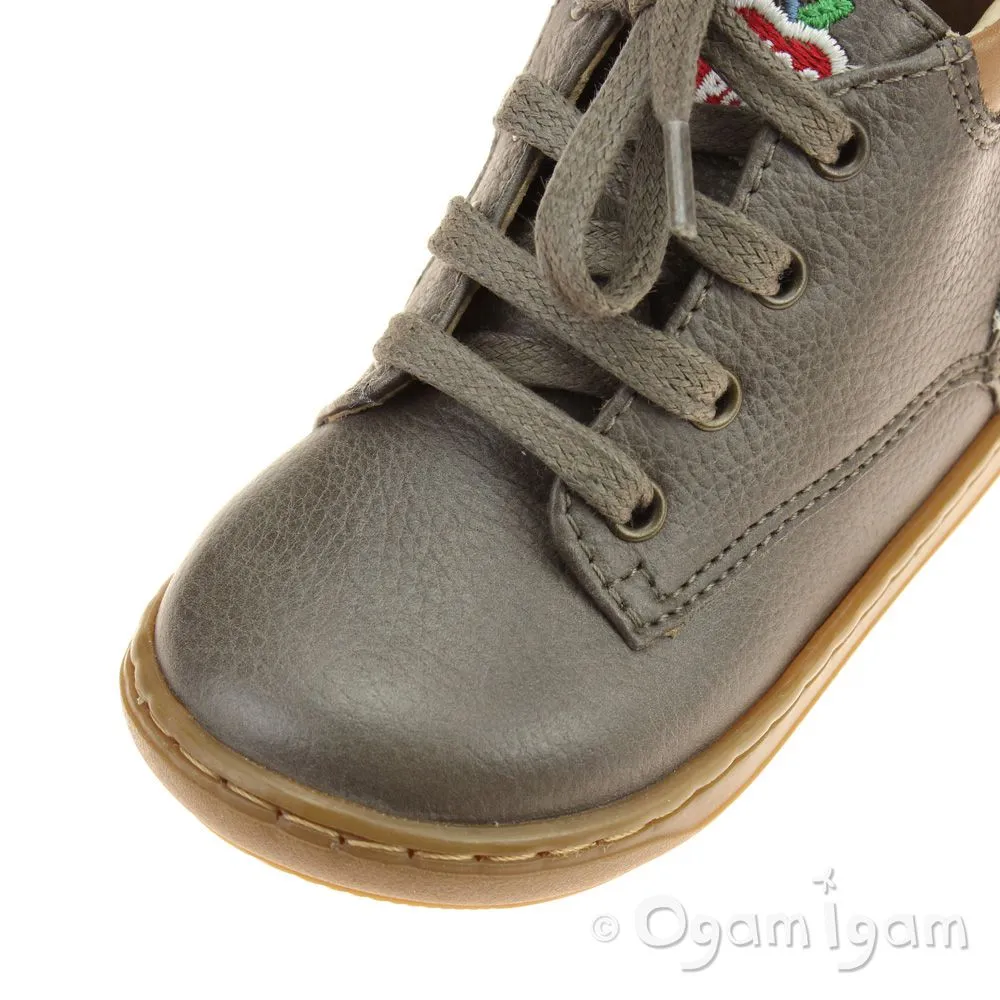 Shoo Pom Bouba Zip Desert Infant Boys Grey Boot