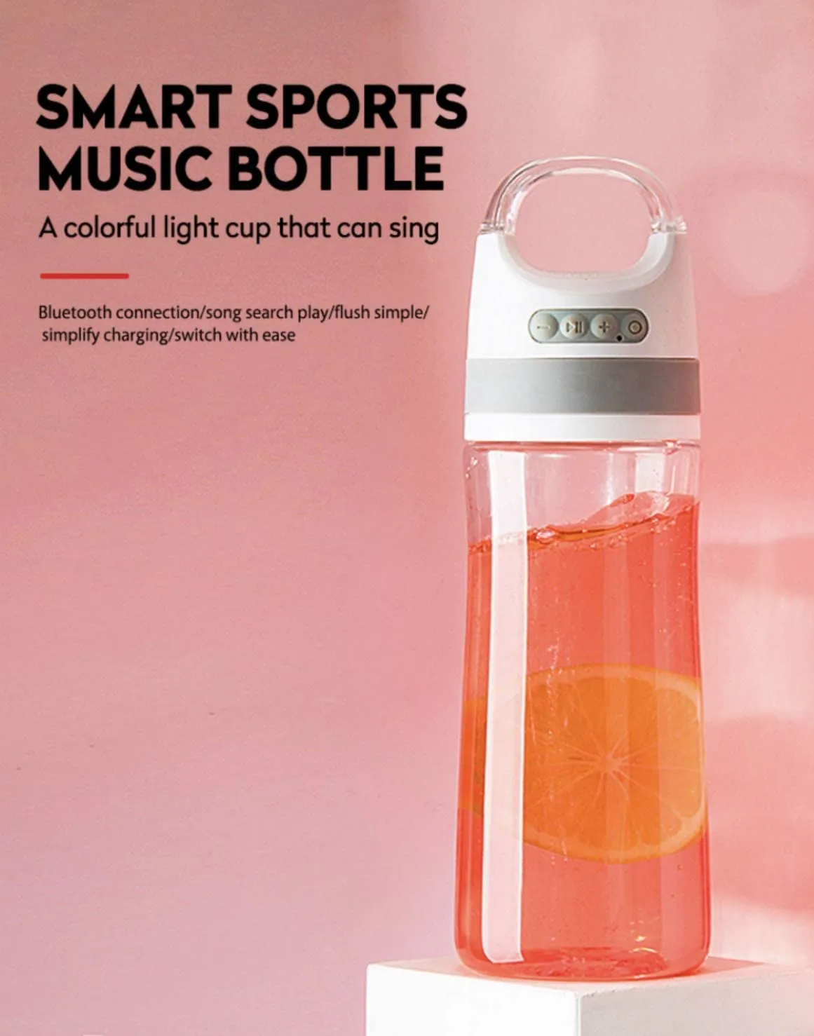 Smart Sports Music Bottle