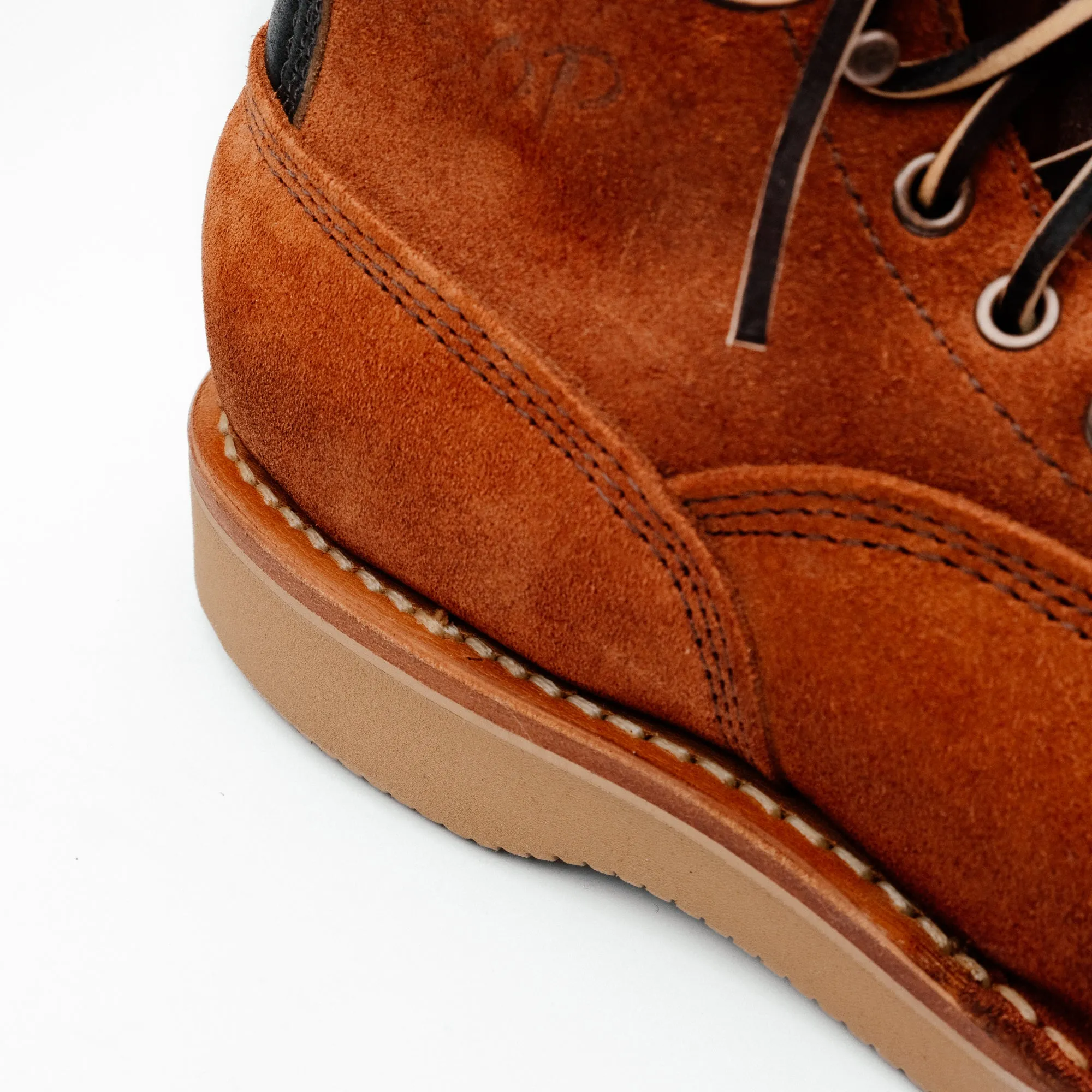 Snake Oil Provisions x White's Boots Modified Big Shooter Redwood Roughout (PRE-ORDER DEPOSIT)