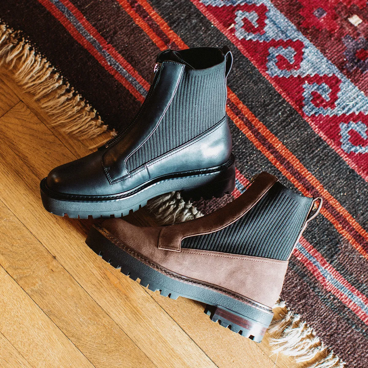 Spencer Knit Chelsea Boot