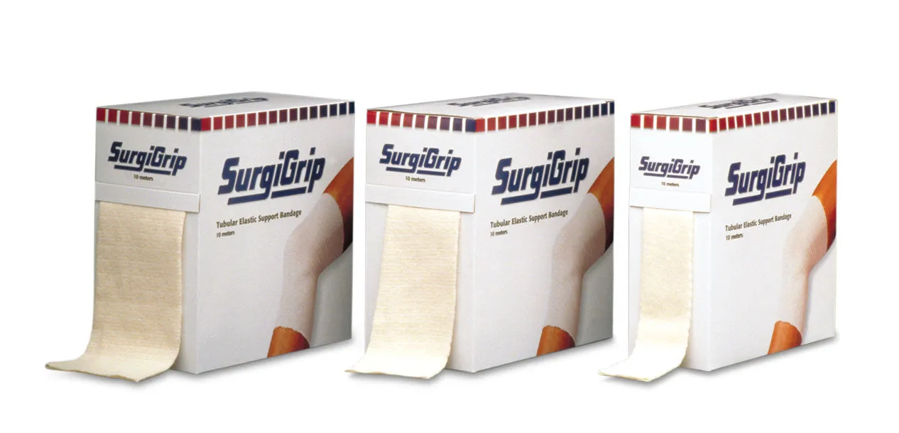 SURGIGRIP TUBULAR ELASTIC SUPPORT BANDAGE - 7.6 cm x 10 m