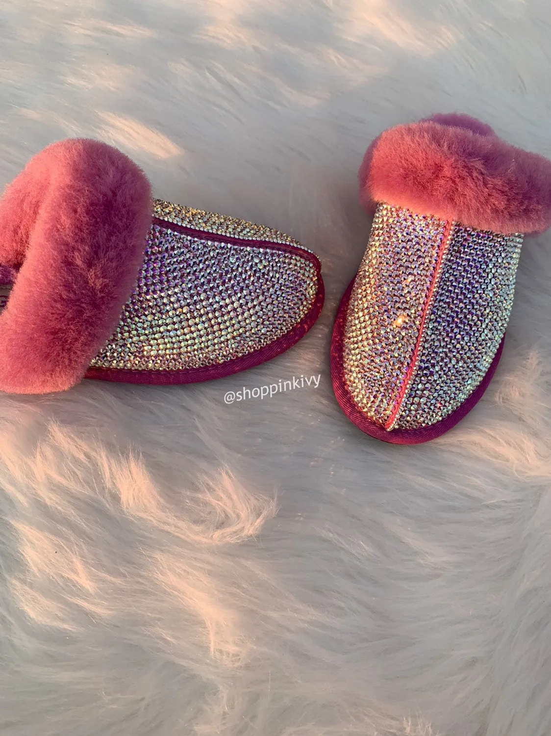 Swarovski Ugg Scuffette Slippers