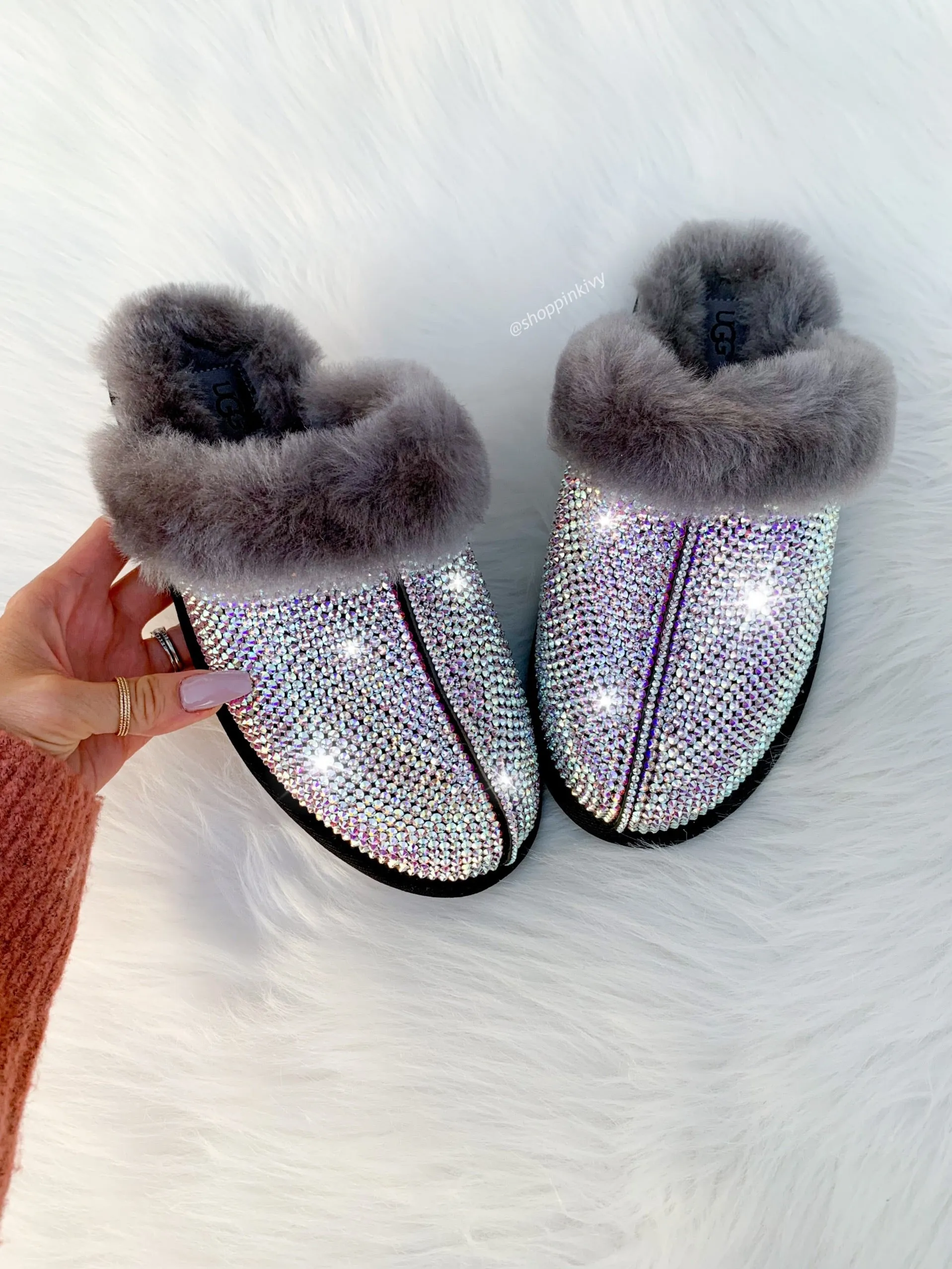 Swarovski Ugg Scuffette Slippers