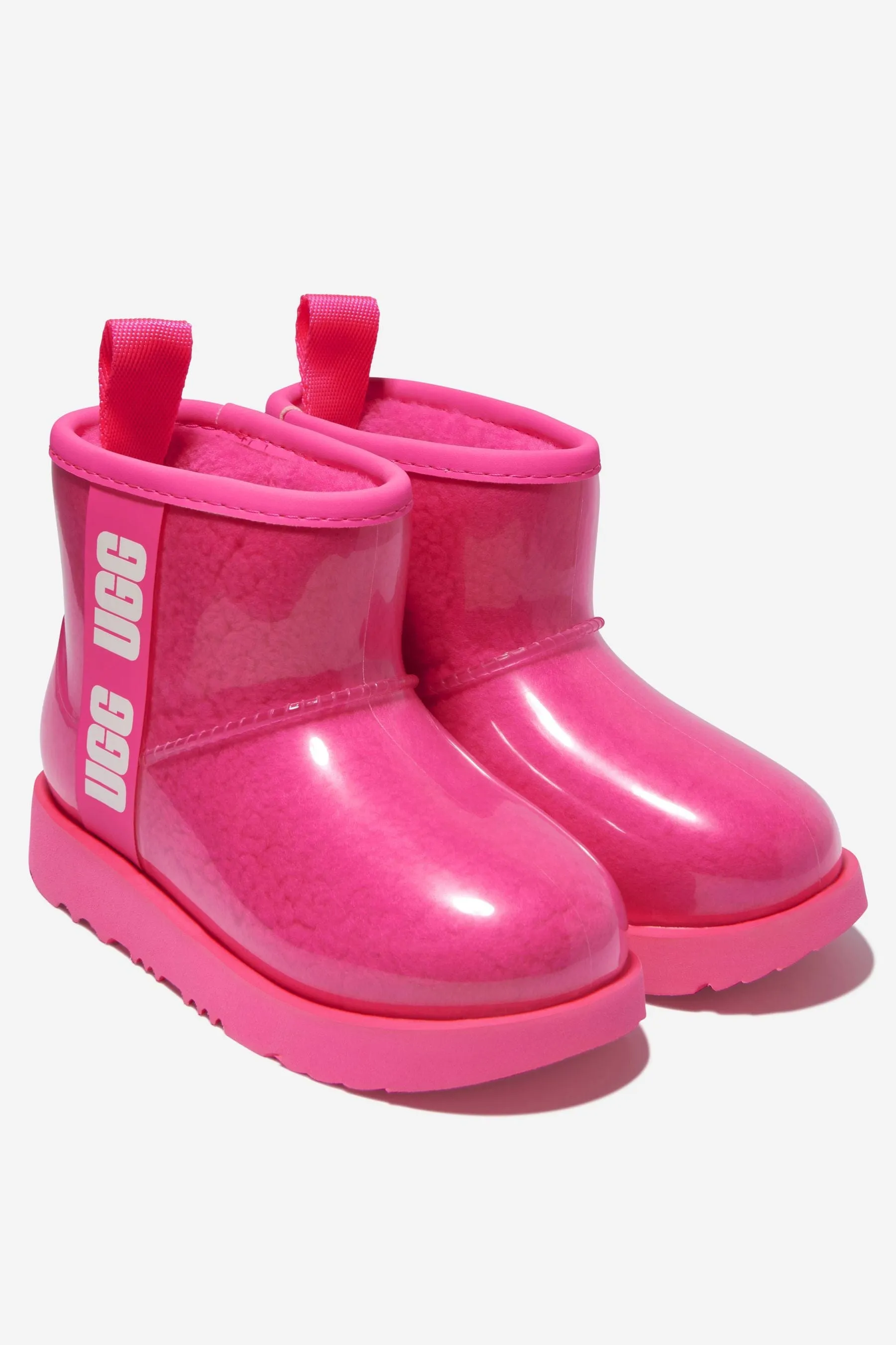 UGG Girls Waterproof Classic Clear Mini II Boots