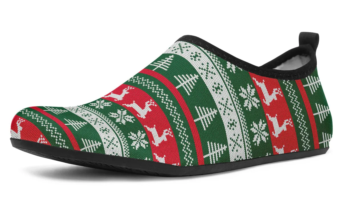 Ugly Christmas Water Shoes