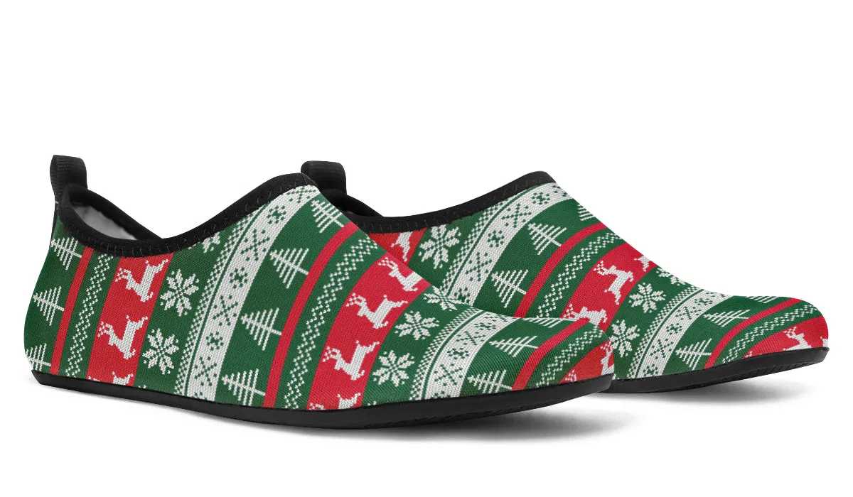 Ugly Christmas Water Shoes