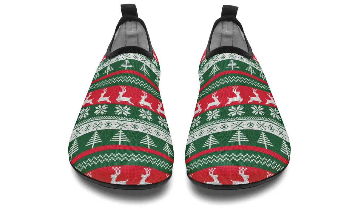 Ugly Christmas Water Shoes