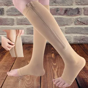 Unisex Knee Length Slim Compression Socks