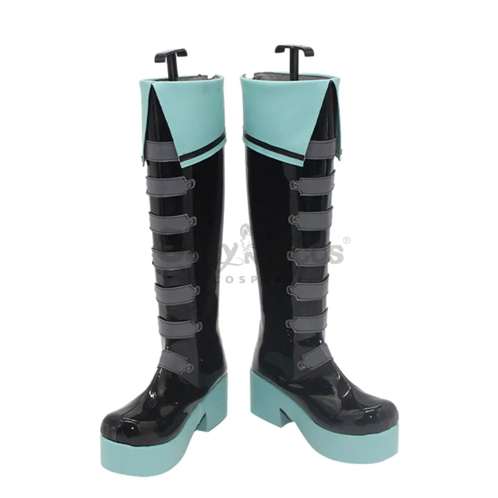 Vocaloid Hatsune Miku Cosplay Rascal the Raccoon x Miku Cosplay Shoes