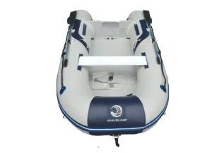 Waveline XT 2.5M Inflatable Boat with Air Deck Floor - Solid Transom - In Stock