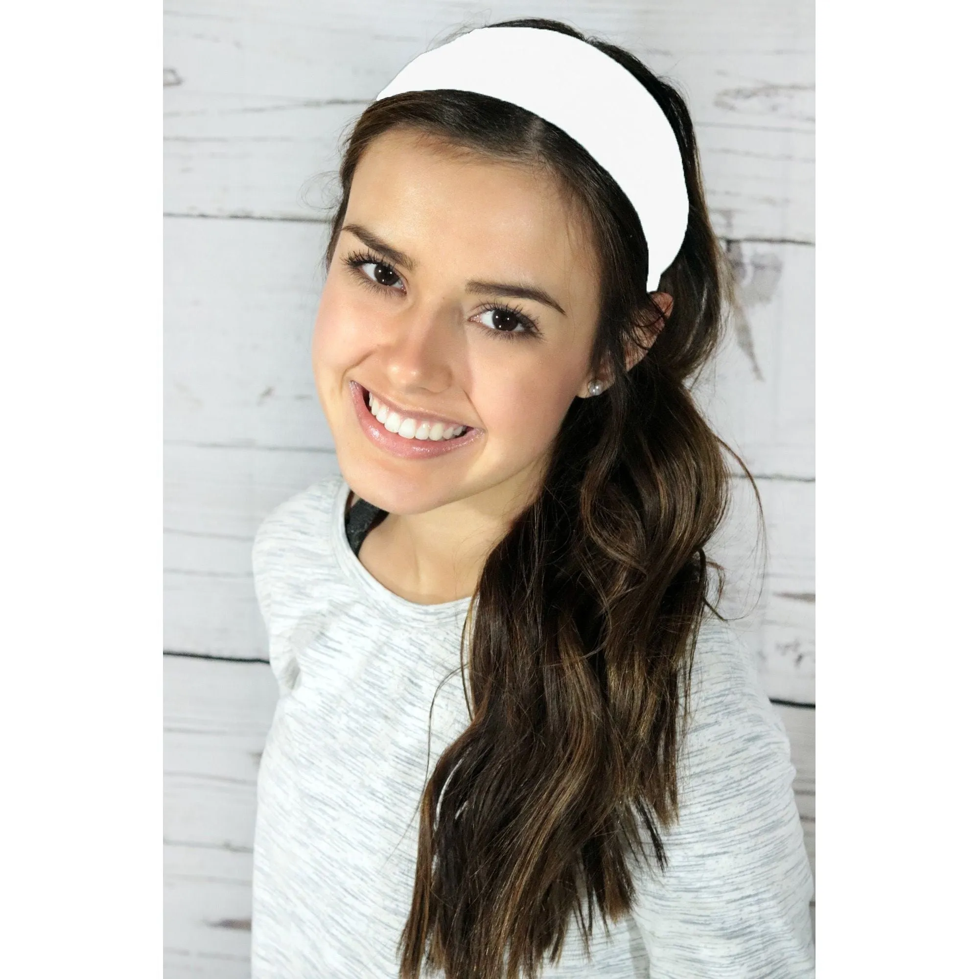 White Cotton Headband