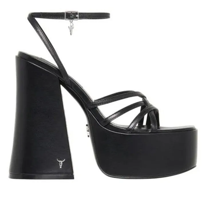 WINDSOR SMITH AFTERPARTY BLACK HEELS